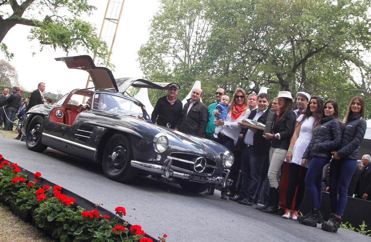 “Best of Show” de Autoclásica 2015 para un Mercedes Benz 300 SL 1955