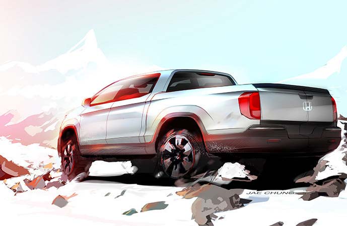 Honda anticipará su próxima pick up Ridgeline