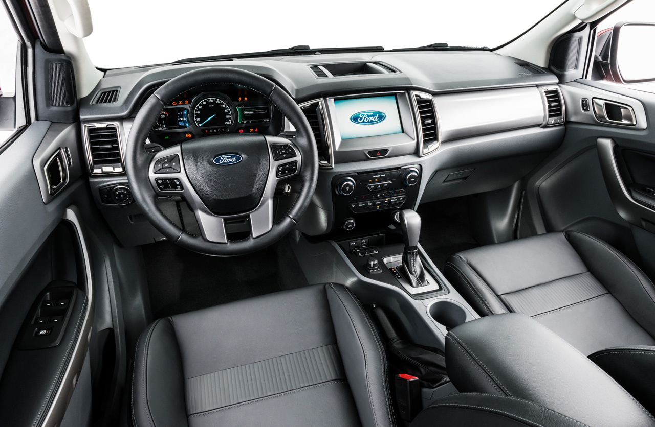 Nueva Ford Ranger: revelado el interior