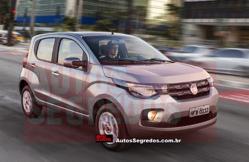 El nuevo Fiat pequeño, anticipado en Brasil