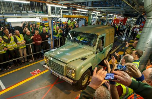 La Land Rover Defender dice adiós
