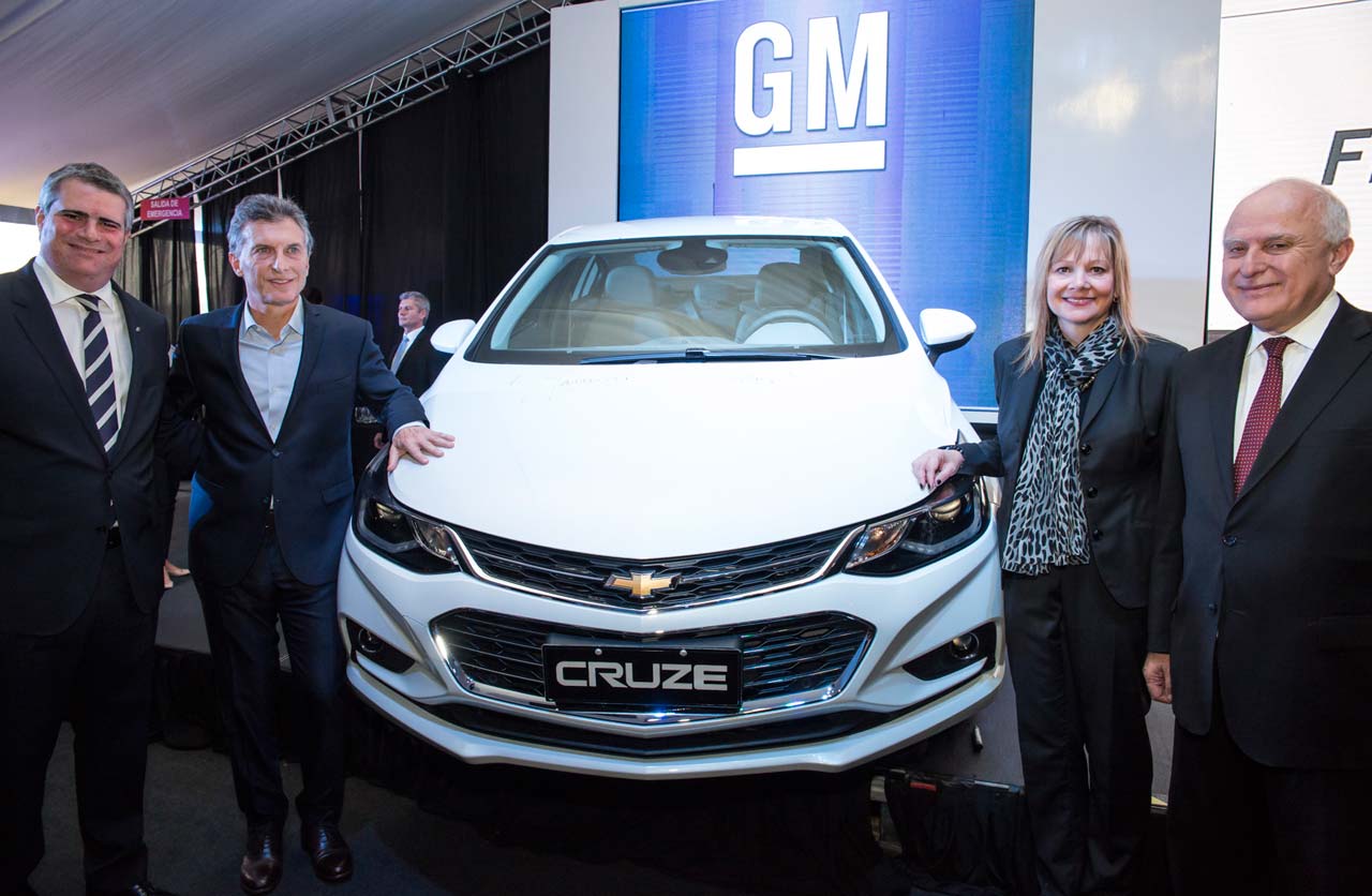 General Motors inauguró la línea de producción del Nuevo Chevrolet Cruze