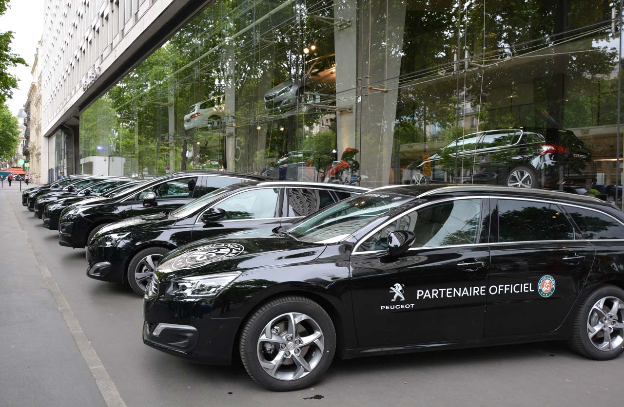 Peugeot es protagonista de una nueva edición de Roland Garros