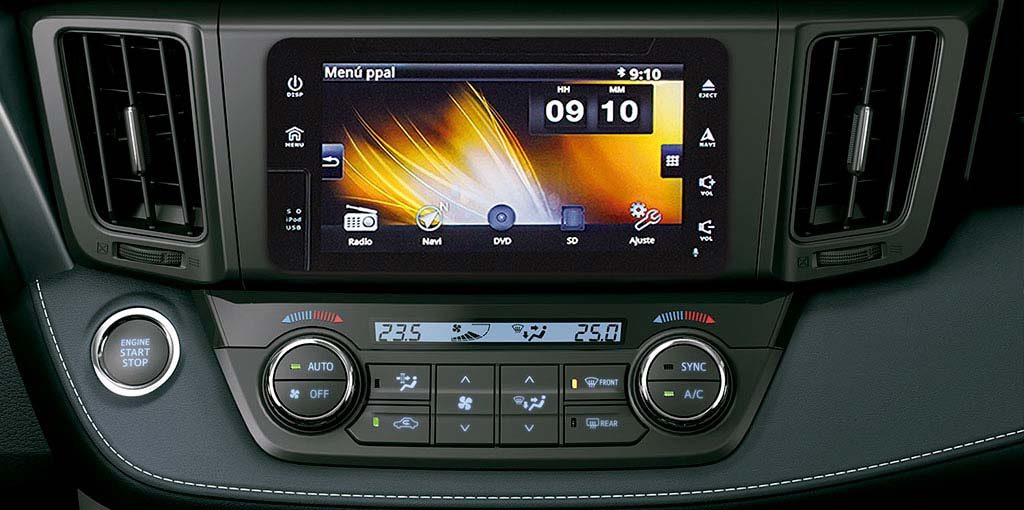 Interior Nueva Toyota RAV4