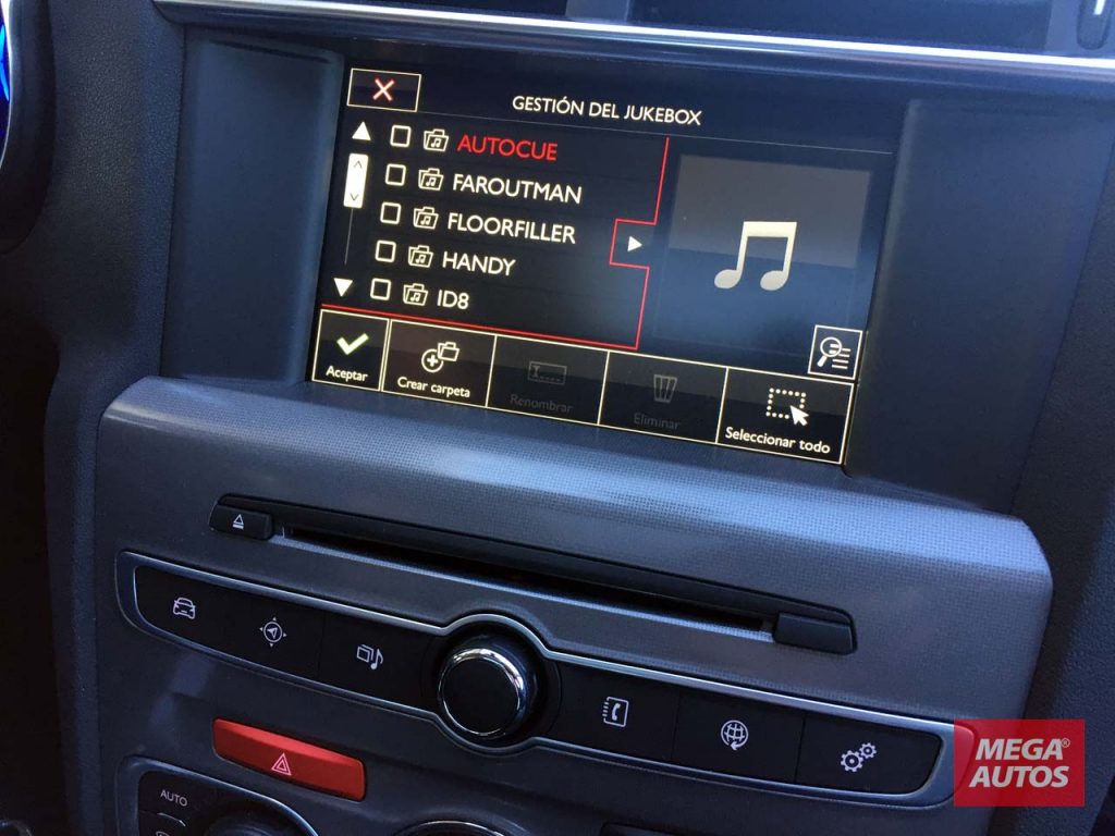Citroën C4 Lounge multimedia