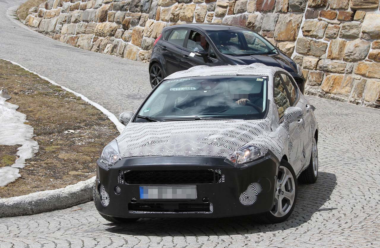 El próximo Ford Fiesta, con su nueva imagen en Europa