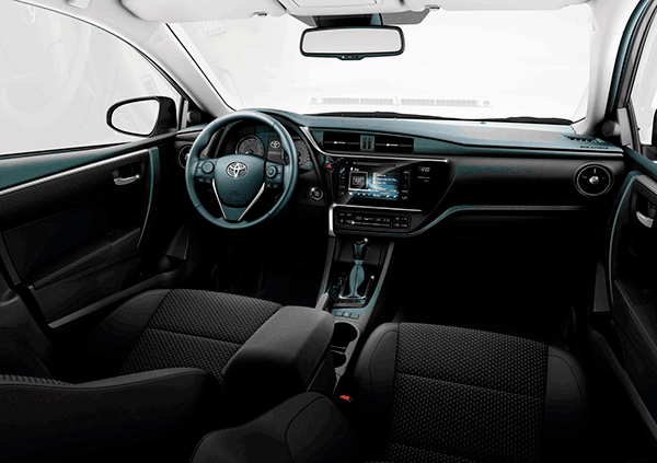 Toyota Corolla 2017 cambios interior
