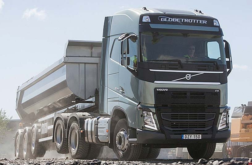 Volvo presentó el FH 6×4 Eje Elevable