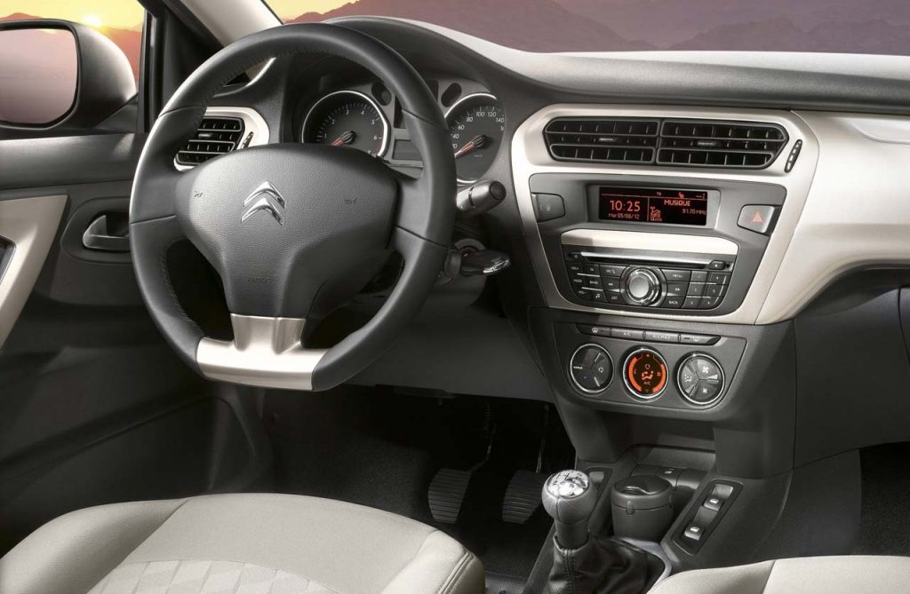 CItroen C Elysee interior Mega Autos