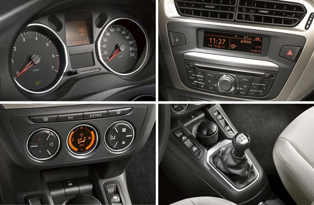Citroen C Elysee Interior
