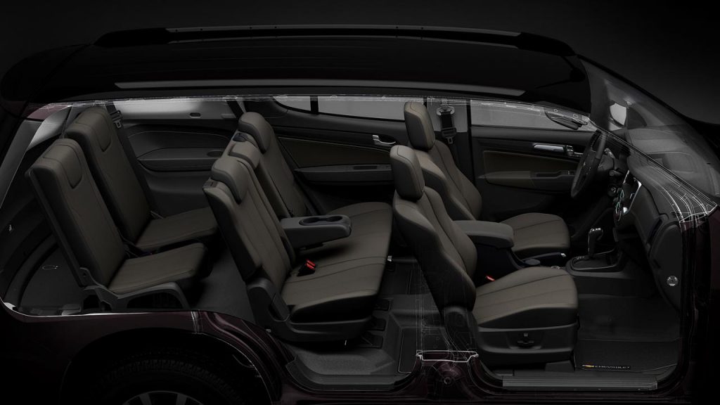 Habitáculo Chevrolet Trailblazer