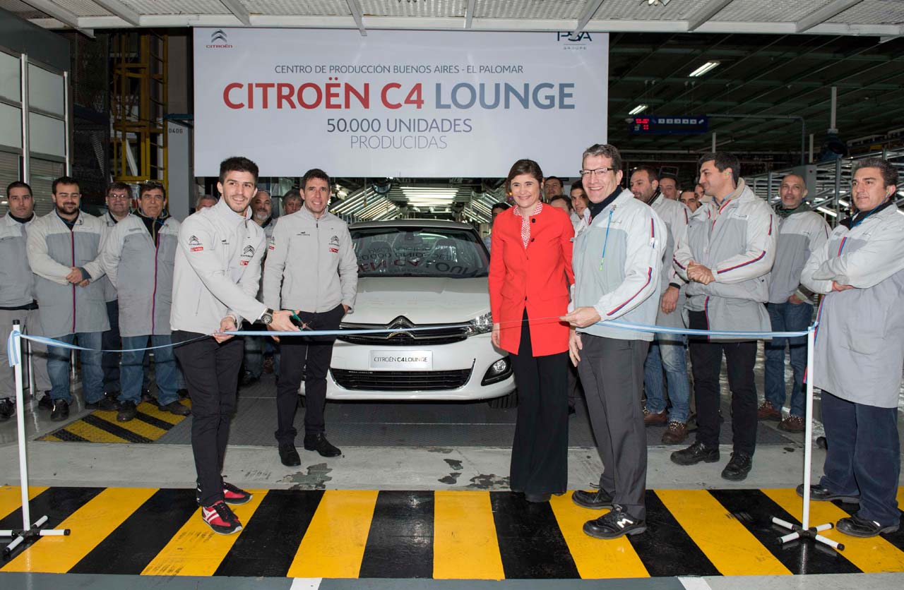 Citroën produjo 50.000 C4 Lounge en El Palomar