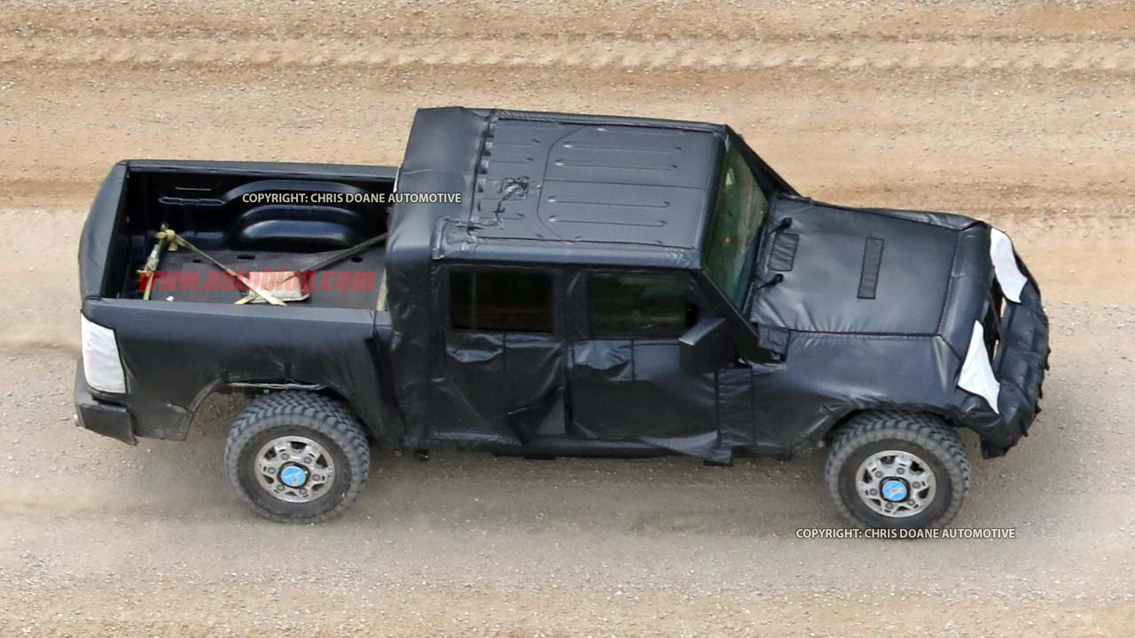 FCA Jeep Wrangler pick up