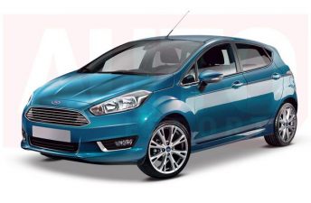 Anticipan el diseño del futuro Ford Fiesta