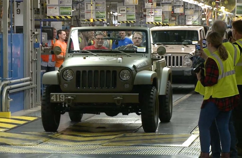 Jeep Wrangler 75º Salute Toledo