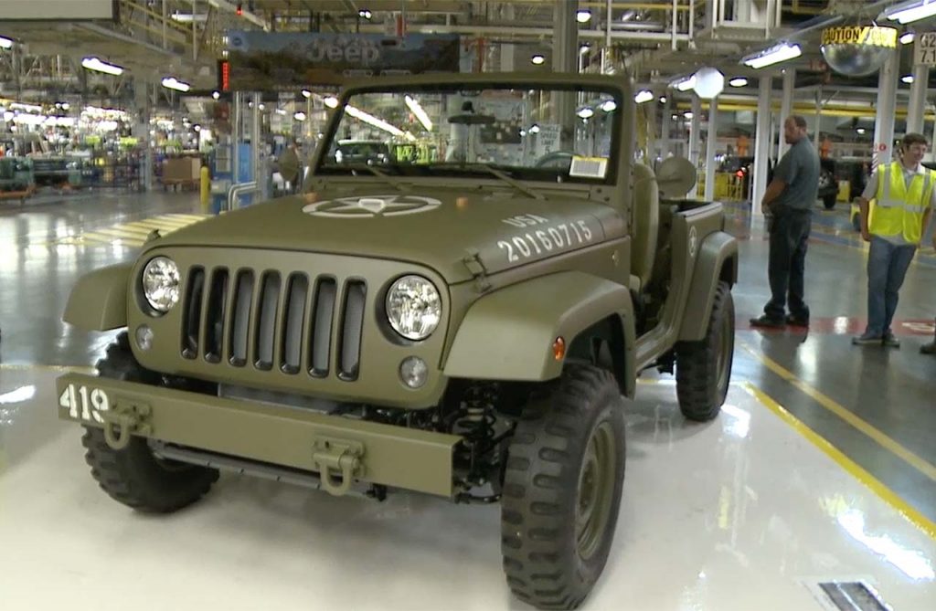 Jeep Wrangler 75º Salute