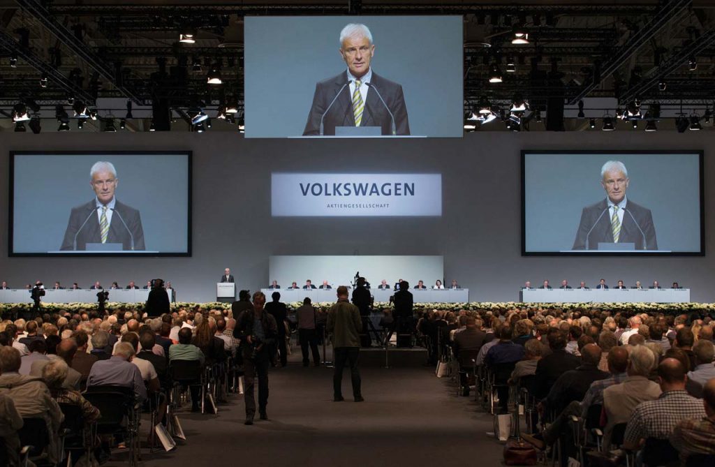 Matthias Muller CEO VW AG Together Estrategia 2025