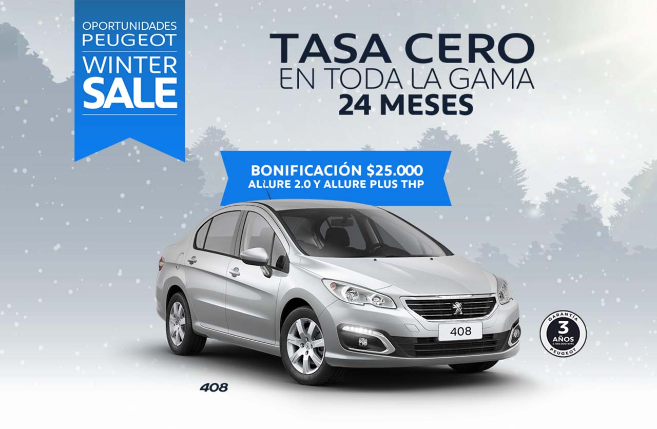 El “Winter Sale” de Peugeot se extiende a los 0km y a la Postventa