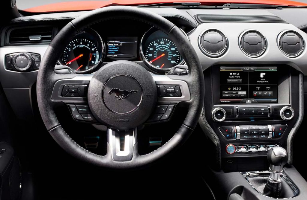 Ford-Mustang-GT-interior - Mega Autos