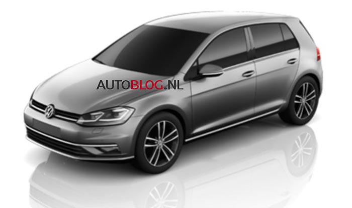 VW Golf VII facelift