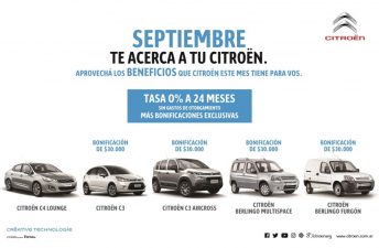 Citroën con más beneficios para llegar al 0km