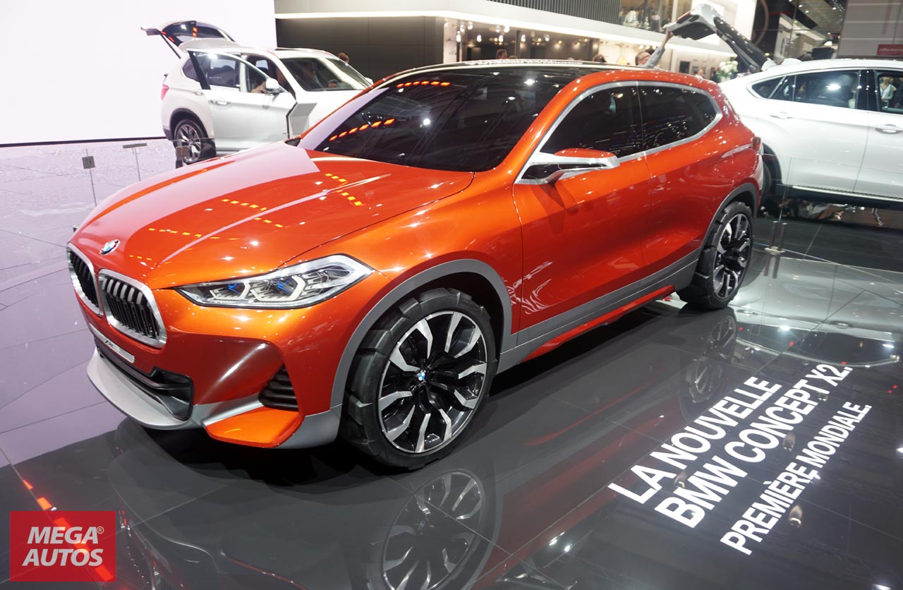 BMW presentó el Concept X2 en el Salón de París 2016