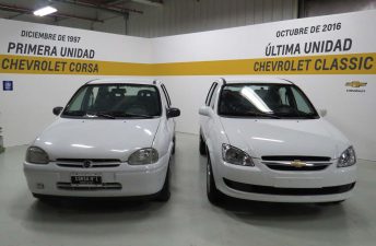 Chevrolet “Corsa” Classic, el auto más producido en la historia argentina