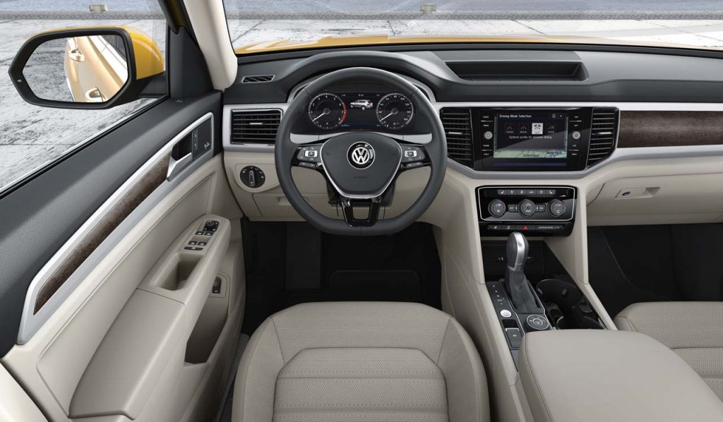 Interior Volkswagen Atlas