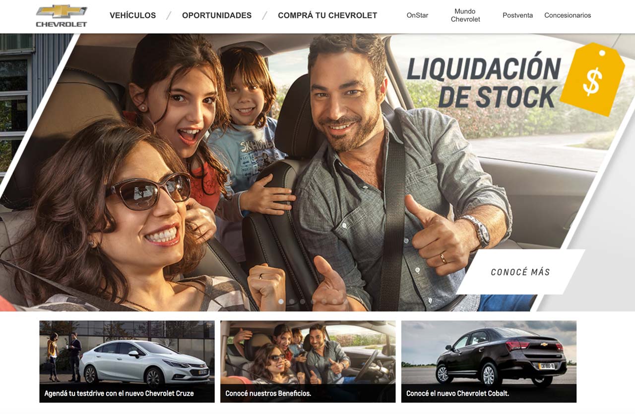 Chevrolet con más de 1000 reservas en su Tienda Online