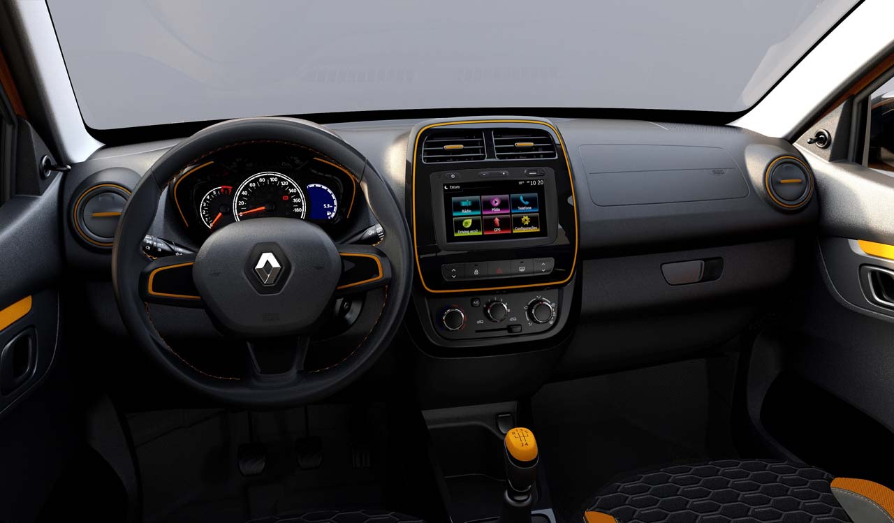 Interior Renault Kwid Outsider