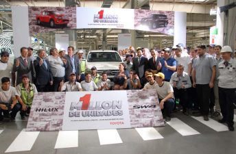 Toyota produjo 1 millón de unidades en Argentina