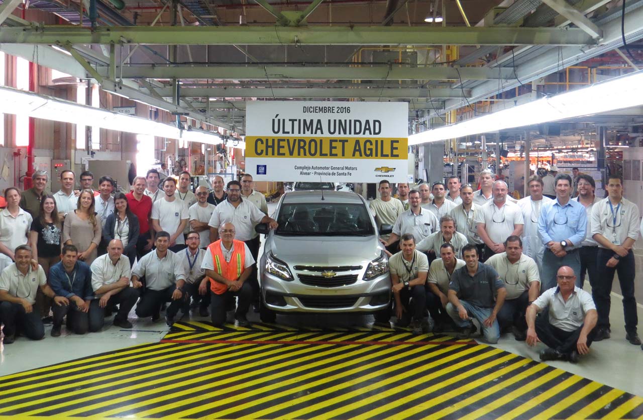El Chevrolet Agile dice adiós