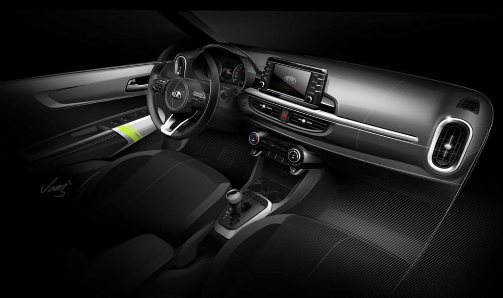 Interior nueva generación Kia Picanto