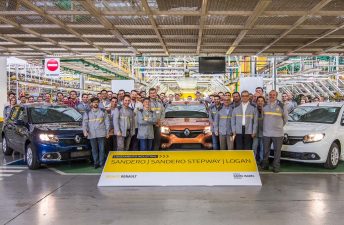 Los Renault Logan y Sandero ya se fabrican en Argentina