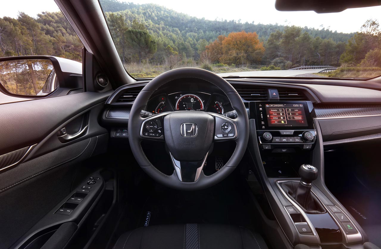Interior Honda Civic hatchback
