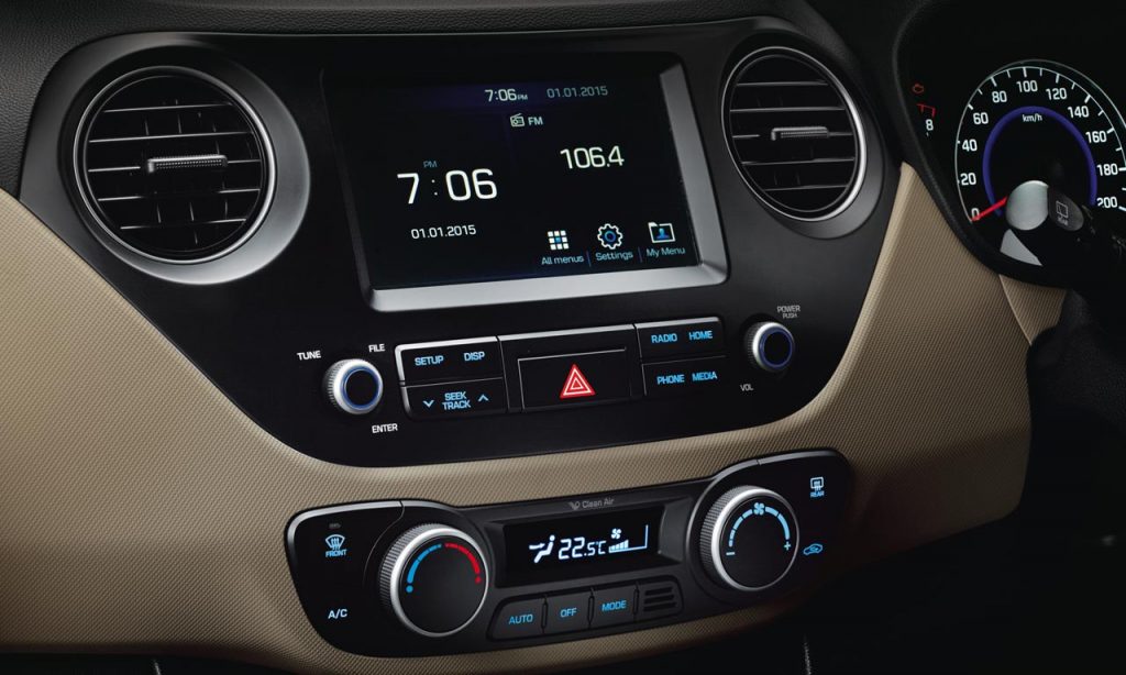 Interior Hyundai Grand i10 2017