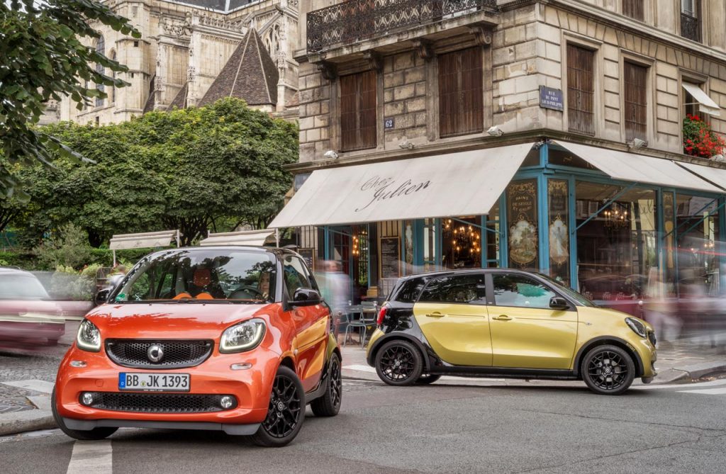 smart fortwo y forfour