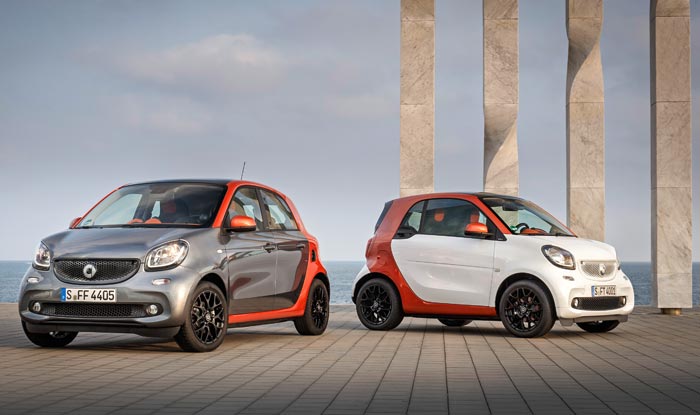smart fortwo y forfour