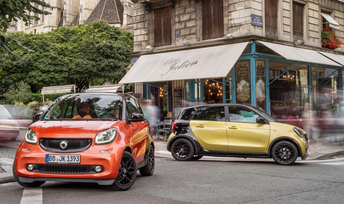 smart fortwo y forfour