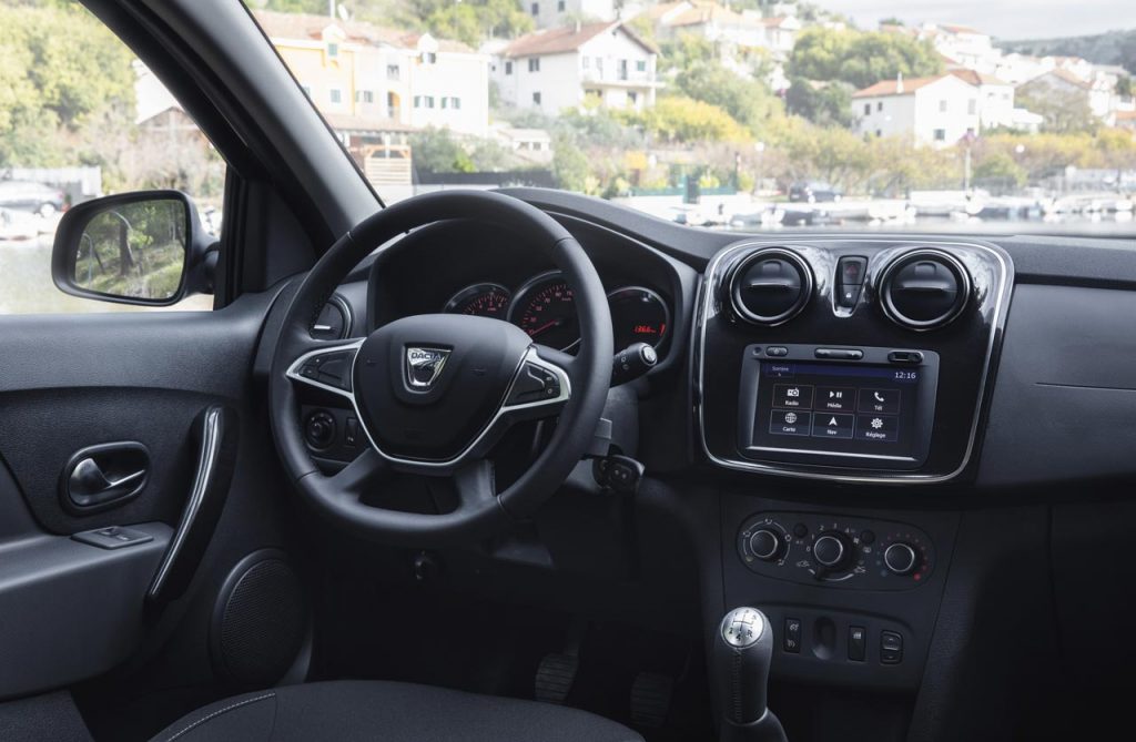 Interior Sandero 2017