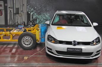 El VW Golf VII obtuvo 5 estrellas bajo el nuevo protocolo de Latin NCAP