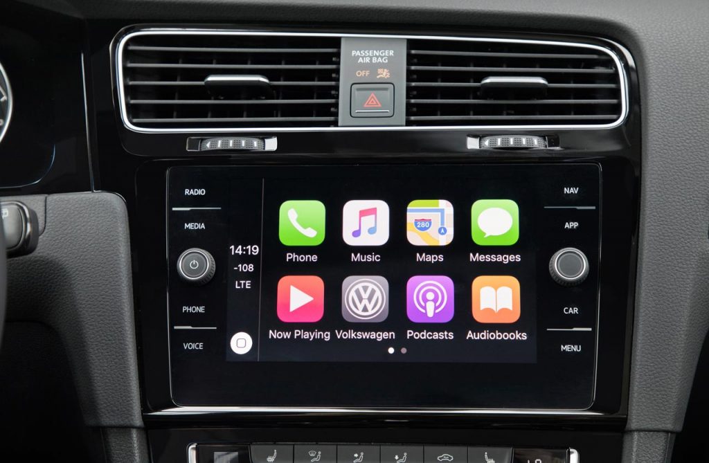 Interior VW Golf 2018