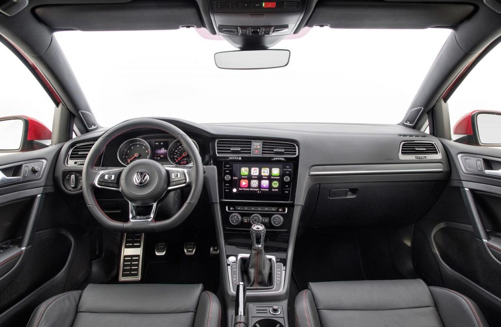 Interior VW Golf GTI 2018