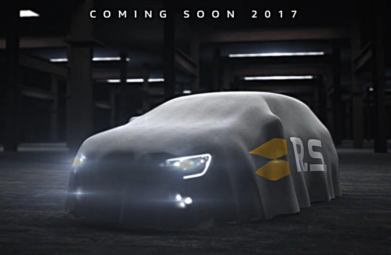 Primera imagen oficial del Renault Mégane IV R.S.