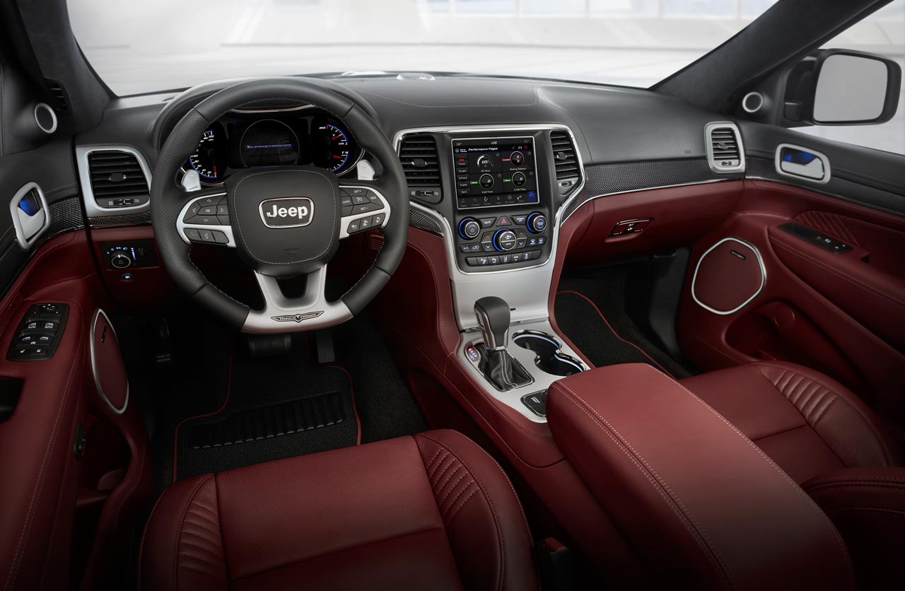 Jeep Grand Cherokee Trackhawk interior Mega Autos Jeep Grand Cherokee Trackhawk interior Mega Autos