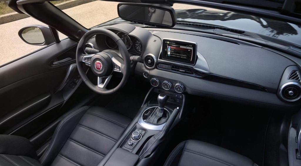 Interior Fiat 124 Spider