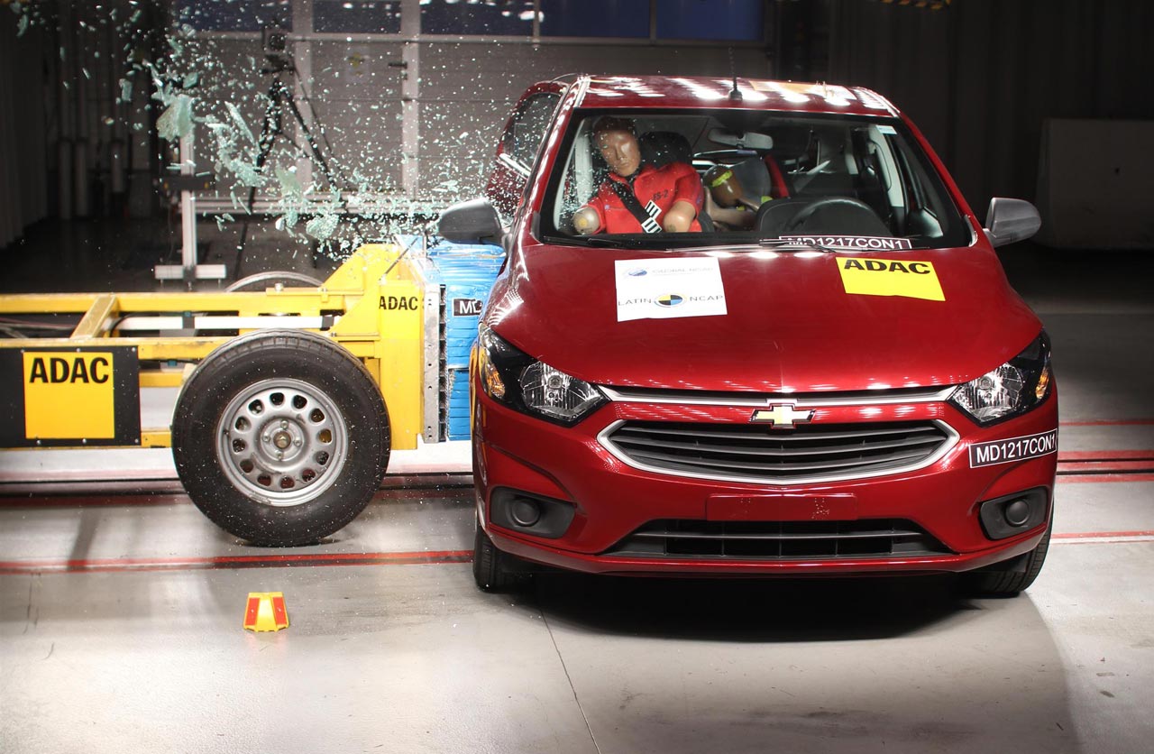 Latin NCAP: cero estrellas para el Chevrolet Onix