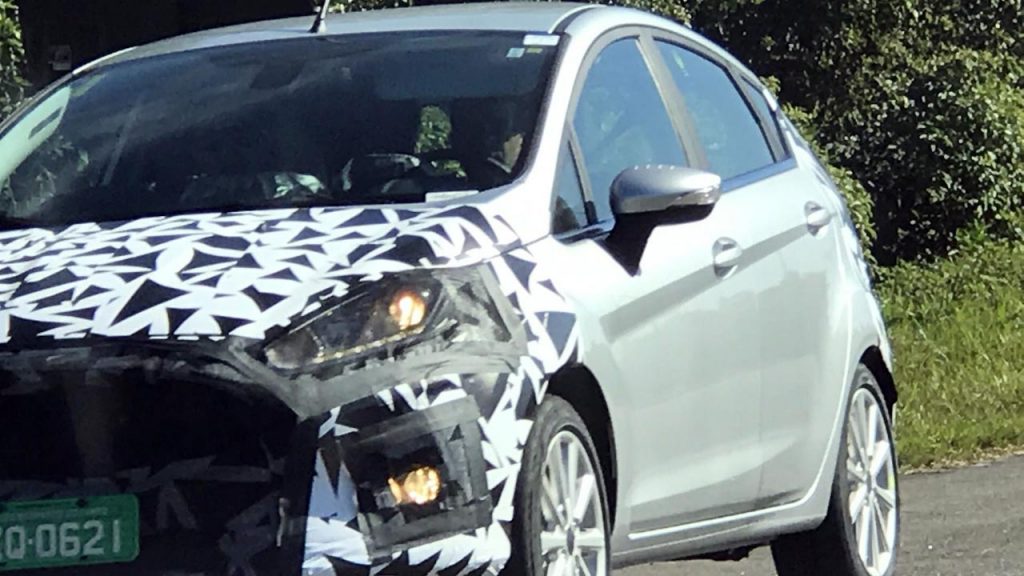 Nuevo Ford Fiesta Brasil espía