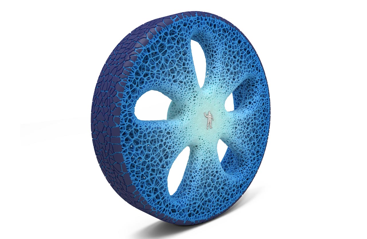 Michelin Visionary Concept: el neumático del futuro