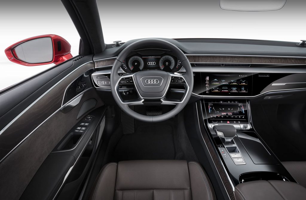 Interior Audi A8 2018